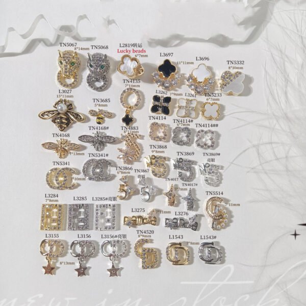 Big LOGO Nail Charms-4