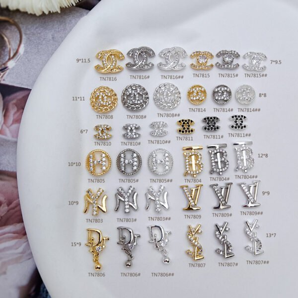 Big LOGO Nail Charms